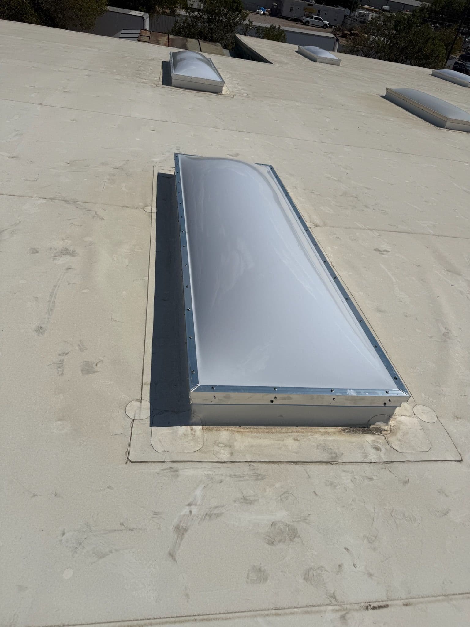 Project Flat Roof Upgrade with Dome Skylights image