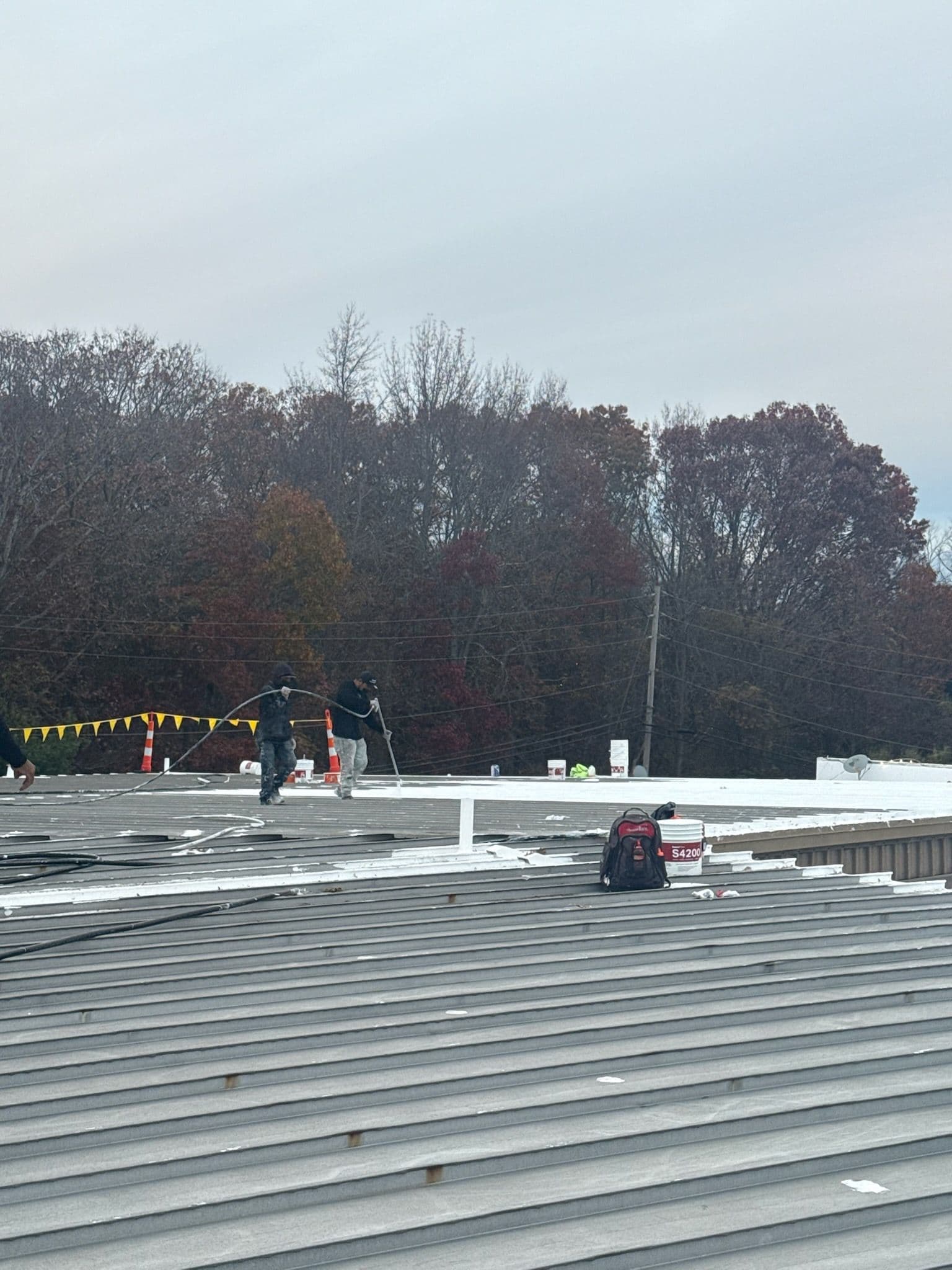 Project Silicone Coating Expertise for Protecting Roofs This Winter image