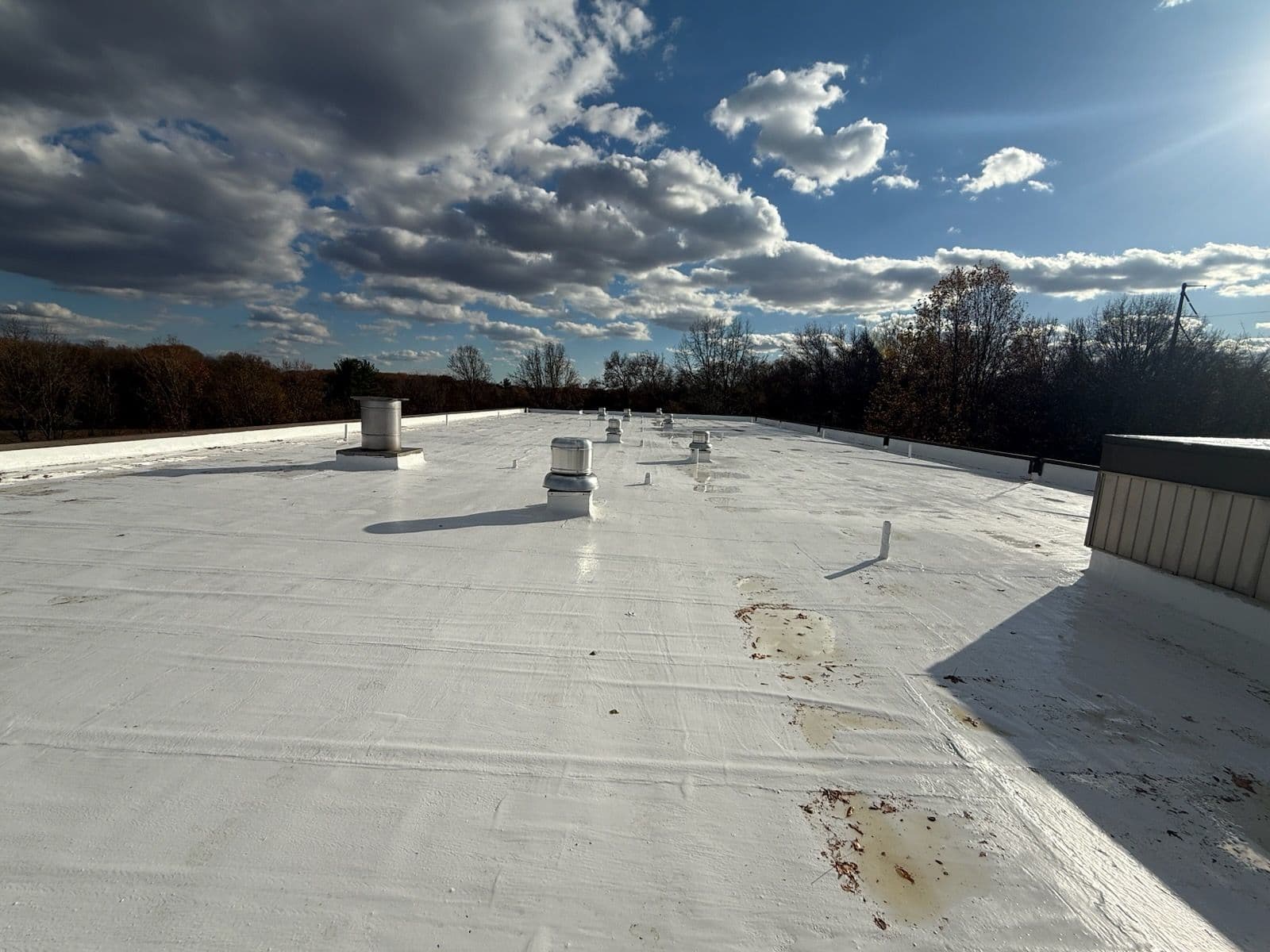 Silicone Coating Transforms Leaky Roof image