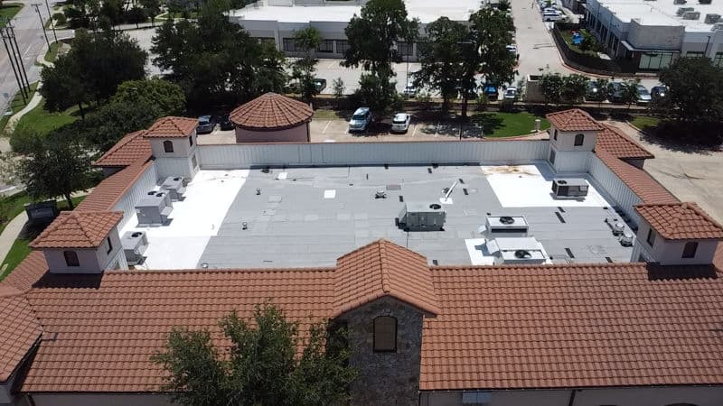 Impressive Flat Roof Installation Showcasing Versatile Craftsmanship image